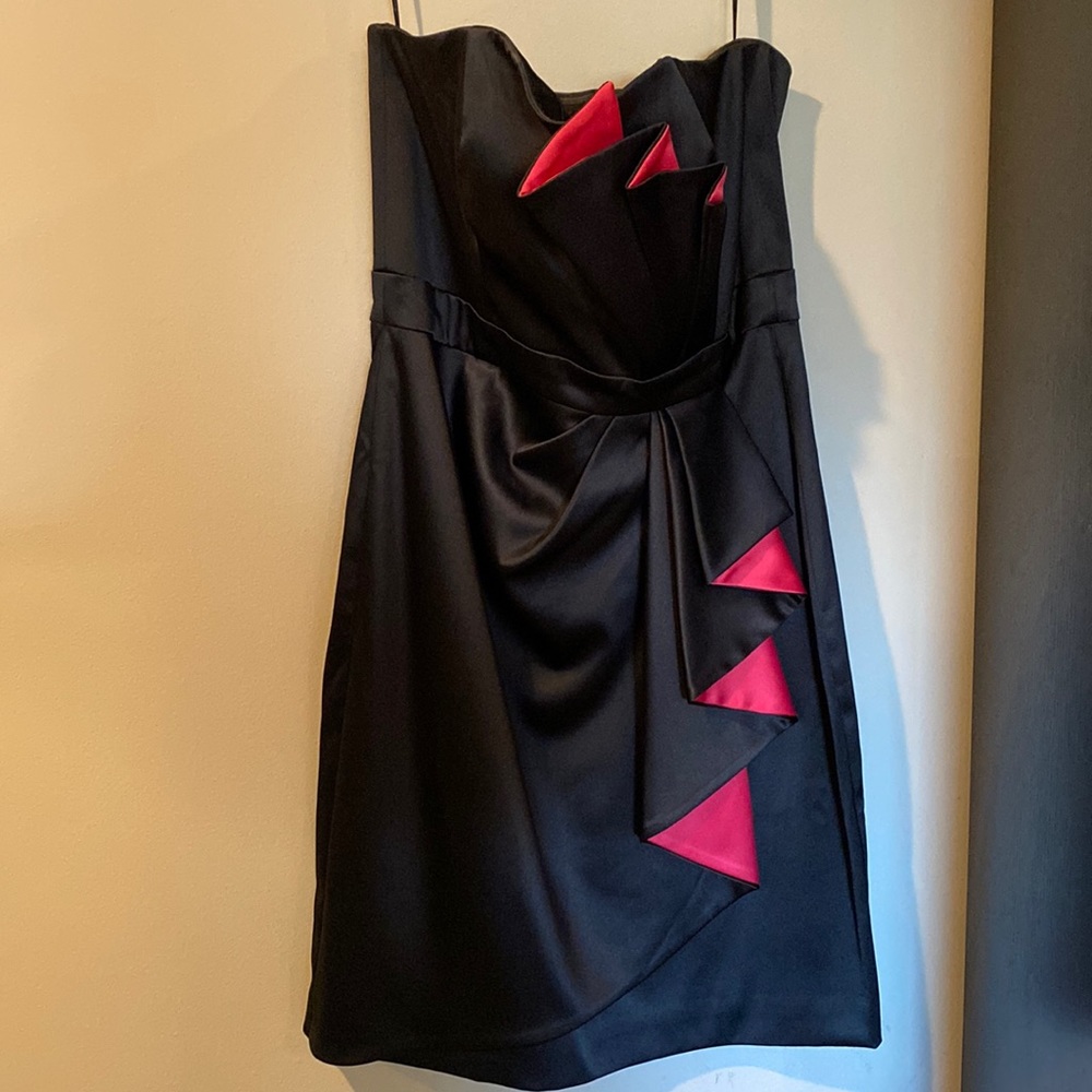 White House/black market satin cocktail dress NWT